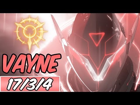 PRESS THE ATTACK VAYNE ADC | Build & Runes | Diamond PROJECT: Vayne | League of Legends | S9