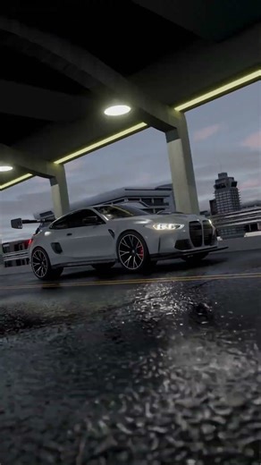 BMW Animation In Blender | Car Shorts | #bmw #bmwm4 #blender #bmwlife