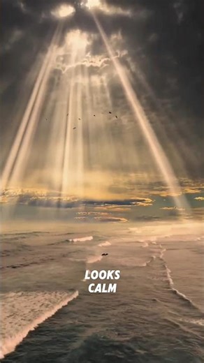 The Ocean Looks Calm Right Before This Happens