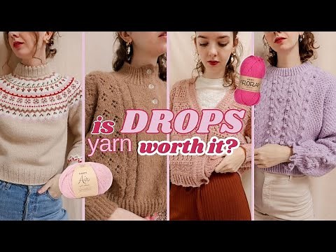 Is Drops yarn worth it? | Reviewing Everything I've Knit!