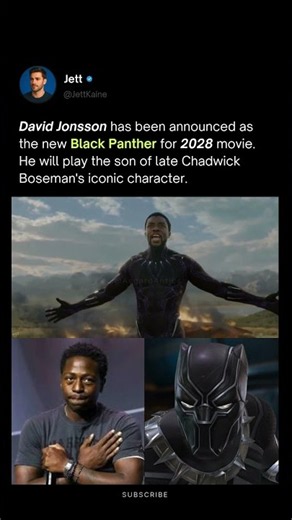David Jonsson: the New Black Panther and Nobody Is Ready for This