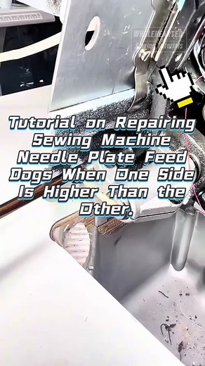 Fixing Uneven Feed Dogs on Your Sewing Machine