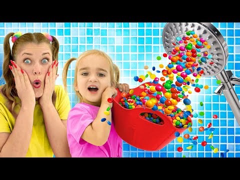 Magic Candy Shower Adventure with Alice