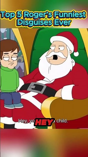 Top 5 Roger’s Funniest Disguises Ever #americandad #movie #tvshow #series
