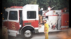 "The fire doesn't care if you're paid, or if you're volunteer." Chartered in 1939, the Apex Volunteer Fire Department was formed by 19 men who felt the call to support their community through fire protection. Those selfless actions set the tone for a long-standing legacy of service, now with over 100 paid staff in the Apex Fire Department. Take a glimpse into the history of fire service in Apex! | Town of Apex Government