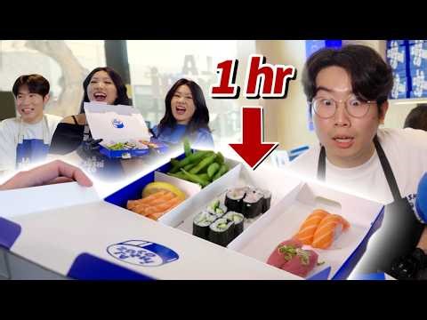 I Tried To Become A Professional Sushi Chef In Only One Hour