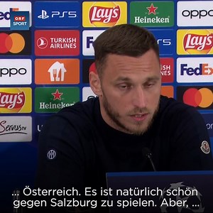 17K views · 270 reactions | Inter-Stürmer Marko Arnautovic könnte am Mittwoch in Salzburg erstmals in seiner Profi-Karriere einen Einsatz auf Clubebene in Österreich absolvieren. Für den ÖFB-Kicker steht aber nicht die Rückkehr nach Österreich im Vordergrund, sondern die mögliche Qualifikation für das Achtelfinale der Champions League. | ORF Sport | Facebook