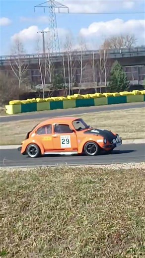 VW Beetle racing 🔥 #volkswagen #beetle #racing #automobile #car #circuit