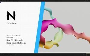 Houdini Entagma KineFX Deep Dive- Skeletons