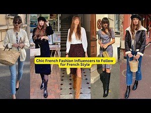 How to Dress Parisian Style | French Woman Style | Chic French Fashion Style