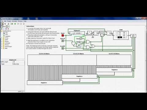 Logisim - LED Matrices