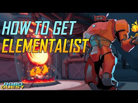 RoboQuest: How To Get Chromatic Cell And Elementalist (Secret Class)