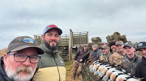 Another day of doing what we do, making dreams happy and doing it with a Staff of 5 of the top most experienced King Eider guides in the World, safely and from the best equipment and nicest lodge on ST Paul , Great food and personal service, And you leave with a video of your hunt for the week, Always copied never duplicated here on Island X. #kingeiderhunt #Kingeiderguides #bestkingeiderguides #seaduckdnyasty #seaduckhuntingguides.com | Aleutian Island Waterfowlers Island X