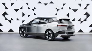 BMW iX gets a CES makeover, including color-changing exterior and a truly enormous movie screen