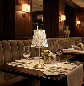 Crystal Table Lamp, Dimmable LED Bedside Light, Retro Luxury Ambient Lamp - Etsy