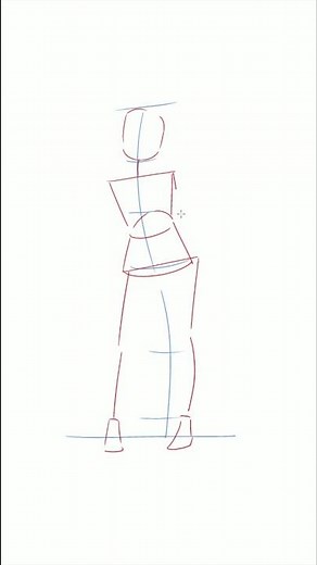 全身の絵のバランスが取れない人の特徴#shorts