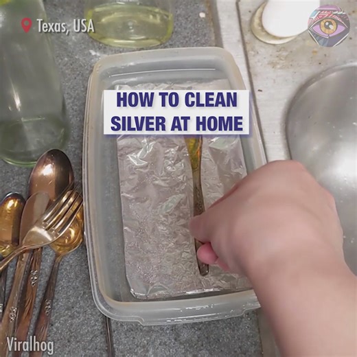 1.4M views · 3.1K reactions | Easy silver cleaning hack ✨ | Bright Side | Facebook