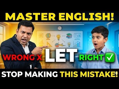How to Use “Let” in English | Easy Grammar Lesson😀