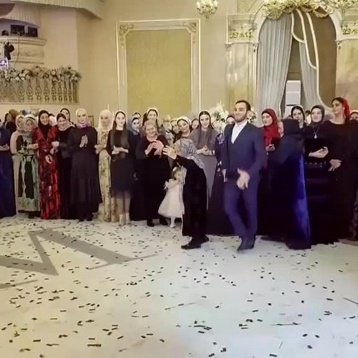 Traditional Chechen Wedding Dance Performance
