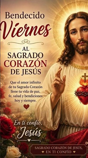 ❤️ Sagrado Corazón de Jesús 🙏 | Amor, Fe y Esperanza para tu Vida