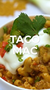 FULL recipe here --->>> https://www.melissassouthernstylekitchen.com/taco-mac/ This Taco Mac is a zesty, cheesy delight that's sure to satisfy your taste buds. | Melissa's Southern Style Kitchen