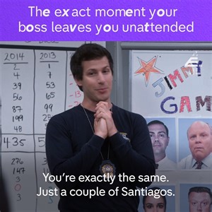 That exact second you're left to your own devices. ⏱️ | E4