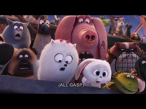 Saving Duke/Taxi Use | The Secret Life of Pets (2016)