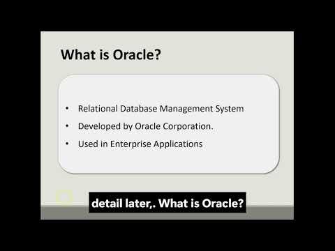 Oracle SQL Tutorial for Beginners | Introduction to DBMS and SQL