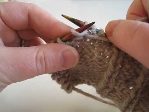 Pyrrha Designs: Purl Front & Knit Back Increase