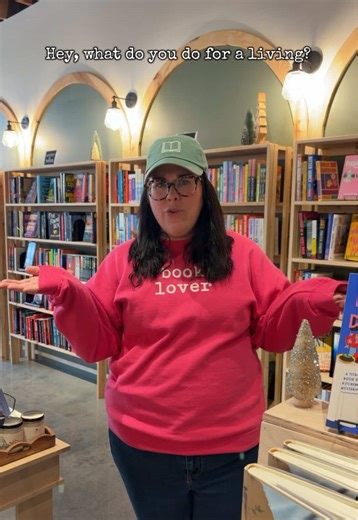 the life of a book seller. #indiebookshop #shopsmall #puyallup #bookstore #reading