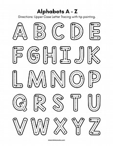 Tracing Letters Alphabet Printable | ABC Handwriting Practice | Preschool & Kindergarten Worksheet | Letters | Homeschool Activity PDF - Etsy