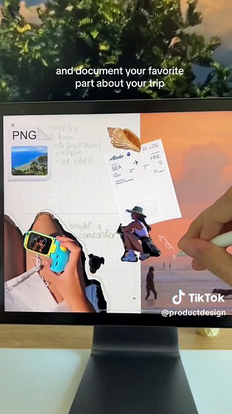 no one uses paper boarding passes anymore 🥹 #ipadart #ipaddrawing