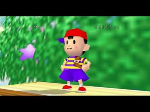 Super Smash Bros. 1 Wave 1.5 - Classic Mode Gameplay with Ness