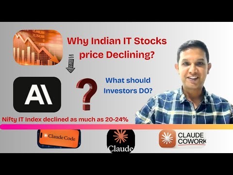 🔥 Why Indian IT Stocks CRASHED in Feb 2026? | What will happen next? Will Anthropic end SaaS? ☝️🔥
