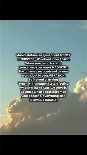 Manifestation for Peace of Mind ✨ | Calm Energy Affirmation