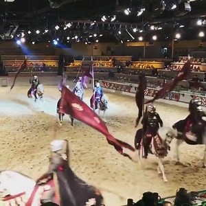 7.1K views · 363 reactions | The king's guard marches in the King's Parade before the games begin - what's your favorite part of the show?  | Medieval Times Dinner & Tournament | Facebook