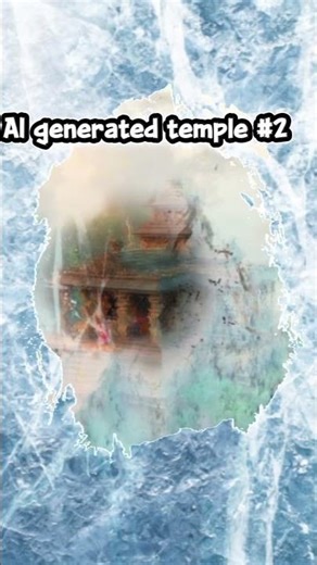 Beautiful AI-generated temple art ✨ More AI creations coming soon! 🔥”