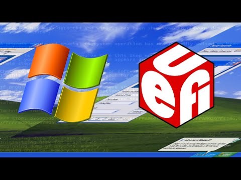 Windows XP on UEFI (no CSM)