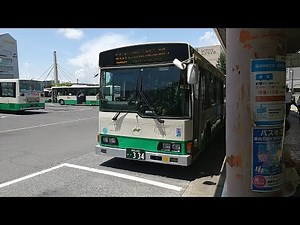 奈良交通平城営業所 奈良200か･334の16系統左京循環・外回りと奈良200か･335の10系統学園前駅行き 高の原駅