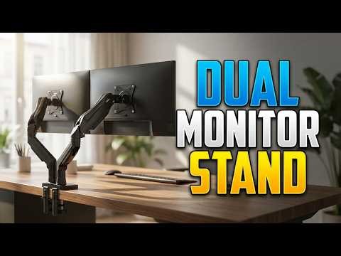 TOP 5 Best Dual Monitor Stands 2026