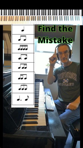 Rhythm Challenge: Spot the Mistake!🎹