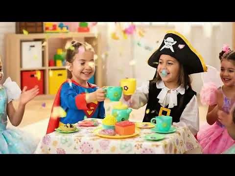 The Magic Toy Shop - Children's Pretend Tea Playset