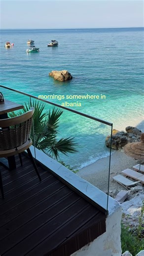 Albania Beach Morning: Dhermi Ocean Views