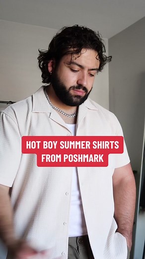 Trendy Men's Summer Shirts from Poshmark