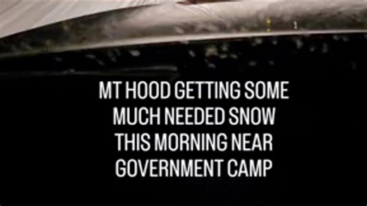 243K views · 2.9K reactions | It's snowing on the way out to Government Camp! | KGW-TV | Facebook