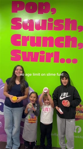 Slime fun for kids of all ages 🧪✨ From little creators to big kids at heart, everyone belongs in The Slime Kitchen.