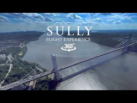 Watch a helicopter retrace Sully’s landing in the Hudson in 360°