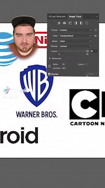 Transforming Logos into 3D Designs with Illustrator