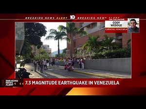Major earthquake impacts Venezuela