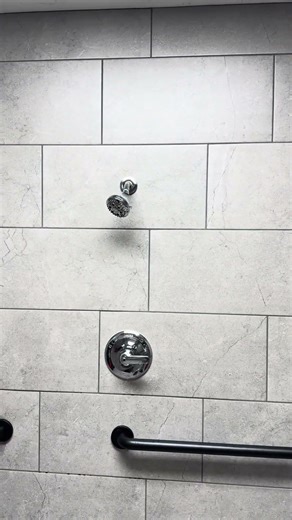 Shower remodel trim out #howto #plumbingtime #construction #diy #plumber